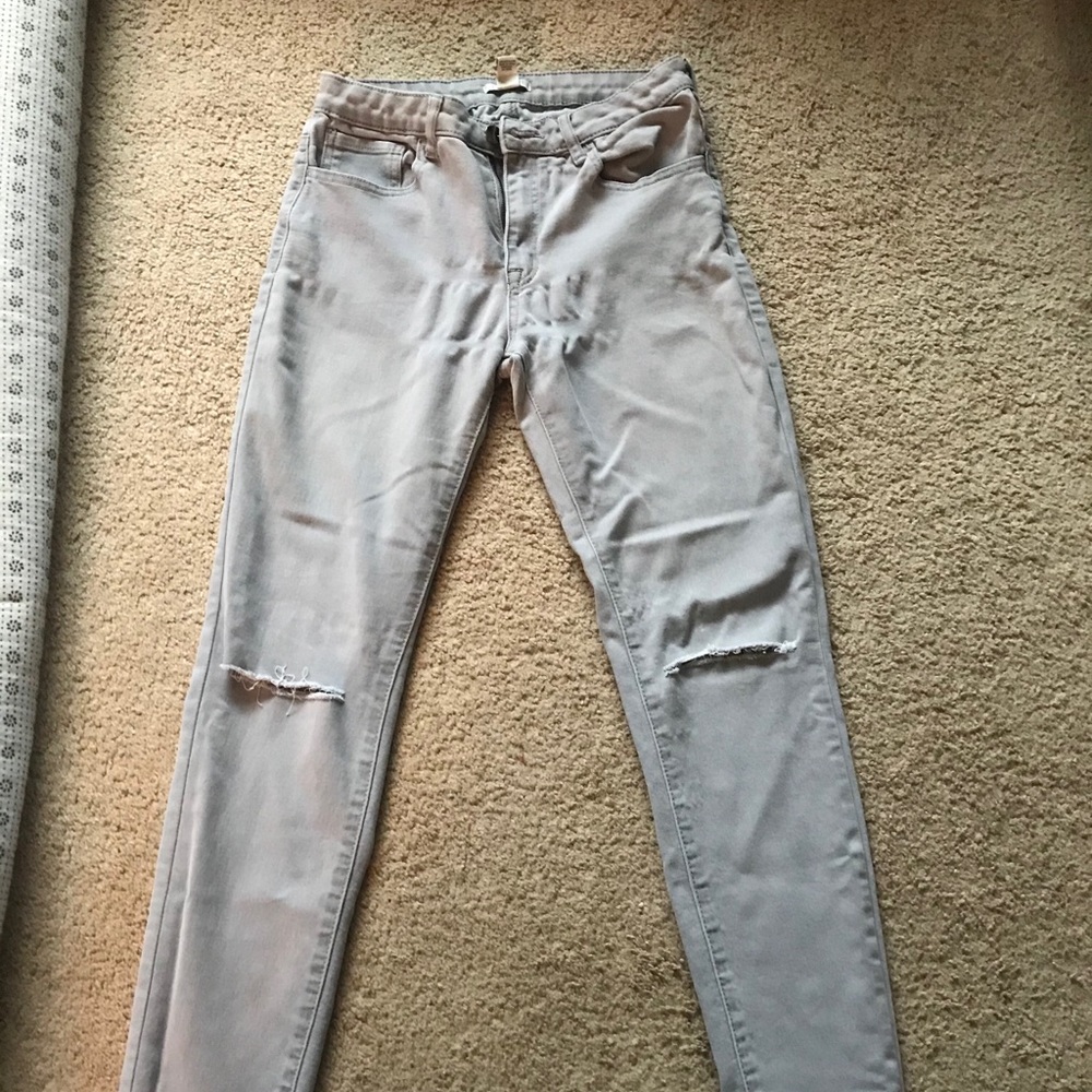 Forever 21 grey jeans